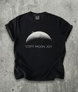 Shirt Copy Moon Joy Retro Graphic Tee,Artemis II Shirt, Astro Space Lover Shirt Spacecraft Apparel, NASA Gift, Artemis II NASA Mission T-Shirt: Vintage Feel, Space Exploration Apparel