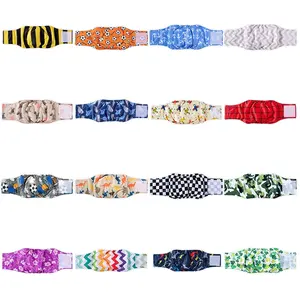 Reusable Dog Diaper for Male Dogs, High Absorbency Washable Pet Training Pads, Suitable for Travel and Home Use, Travel Friendly, Universal Fit Design, Secure Fit