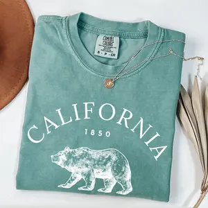 Comfort Colors California Bear Shirt, California Shirt, California Gifts