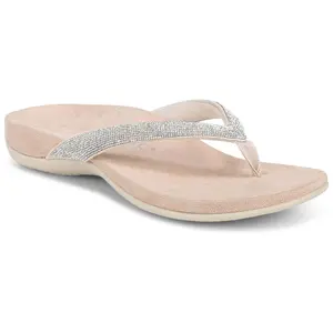 Vionic Rhinestone Thong Sandals - Dillon Shine