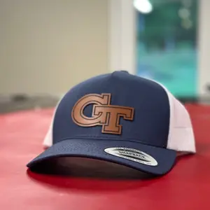 Georgia Tech Leather Patch Hat