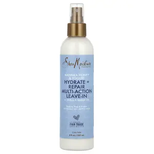 SheaMoisture Hydrate + Repair Multi-Action Leave-In, Manuka Honey & Yogurt, 8 fl oz (237 ml)
