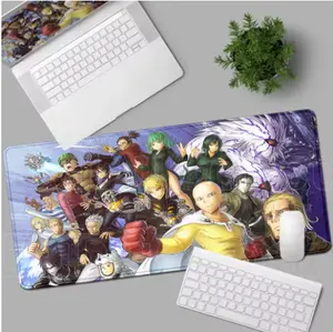 [Sale off up to 65%][Free Ship] New HD Printing Anime ONE PUNCH-MAN 3 Mouse Pad Kawaii Gaming Accessories Xxl Keyboard PC Gamer Computer Desk Mat Large Mousepad (7)