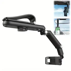 Multifunctional Sunshade Phone Holder, 360 Degree Rotating Car Mount, Adjustable Car Phone Stand, Suitable for Various Scenarios, Car Phone Holders