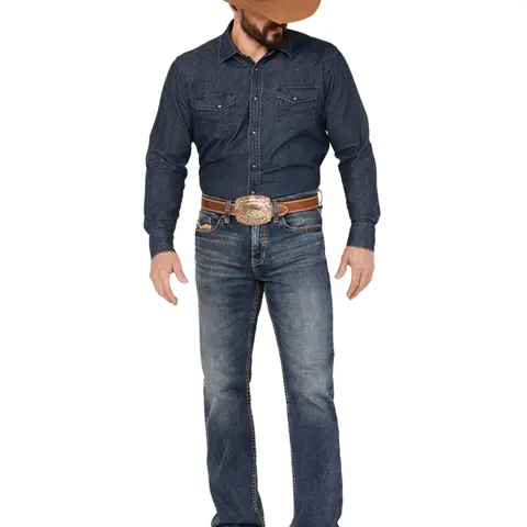 Cody James Men's Men'S Stonewall Wash Wyatt Slim Bootcut Stretch Denim - Cjsp23j76-Dkw