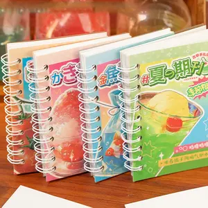 Vintage Vegetable Cover Tomato Print M5 Spiral Notebook Journal, 40 Pages Per Book, 4 Designs Available, Perfect for Journaling & Note-Taking