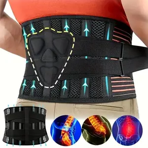 Adjustable Waist Trainer, Breathable Waist Support Belt, Sports Waist Belt for Men & Women, Waist Trainer for Home Gym Workout, Sporty Waist Slimmer, Waist Trimmer Cincher