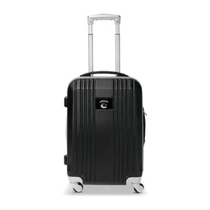 Denco NHL 21 Inch Carry-On Hard Case Two-Tone Spinner Gray