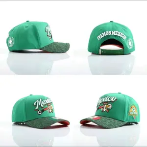 Gorra México Verde Clásica Edición "El Tri" con Visera Premium Ajustable Snapback