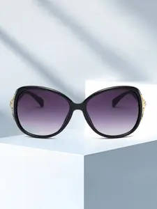 Women Men Polarized Sunglasses Metal Fox Head Design, Casual Daily Outdoor Driving Vacation Luxury Designer Eyewear All Season Use