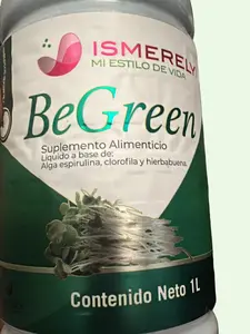 BeGreen by Avancely - 500 mL - Excellent Detoxifier - Improves Circulation & Digestion - Cleanses Liver - Enhances Eyesight - US - Suplemento Alimenticio with Spirulina, Chlorophyll & Burdock