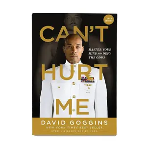 David Goggins Can't Hurt Me Master Your Mind and Defy The Odds Paperback Mental & Physical Strategies for Confidence and Resilience Confidence Mindset Journey