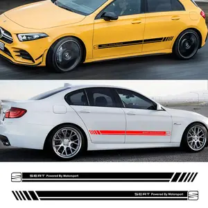 Seat Car Side Body Sticker, Door Sill Decoration Decal, Creative Exterior Accessories, Custom Fit Auto Styling, Enhance Your Vehicle Look