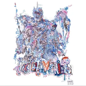 Michael Alan Alien "The Toxic American" 8.5”x11” fine art print