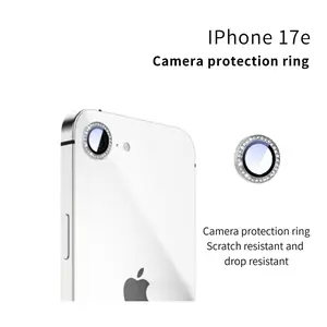 Apple iPhone 17e Camera Lens Rhinestone Eagle Eye Protection Ring, Anti-Scratch Drop Resistant Durable Decoration, Model Xinghao Xjg260313