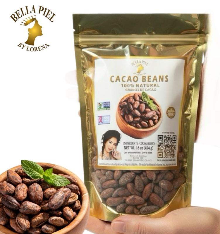 BP Cocoa Beans  1lb bag 100% Natural Organic Pack here in the USA  excellent  Flavor