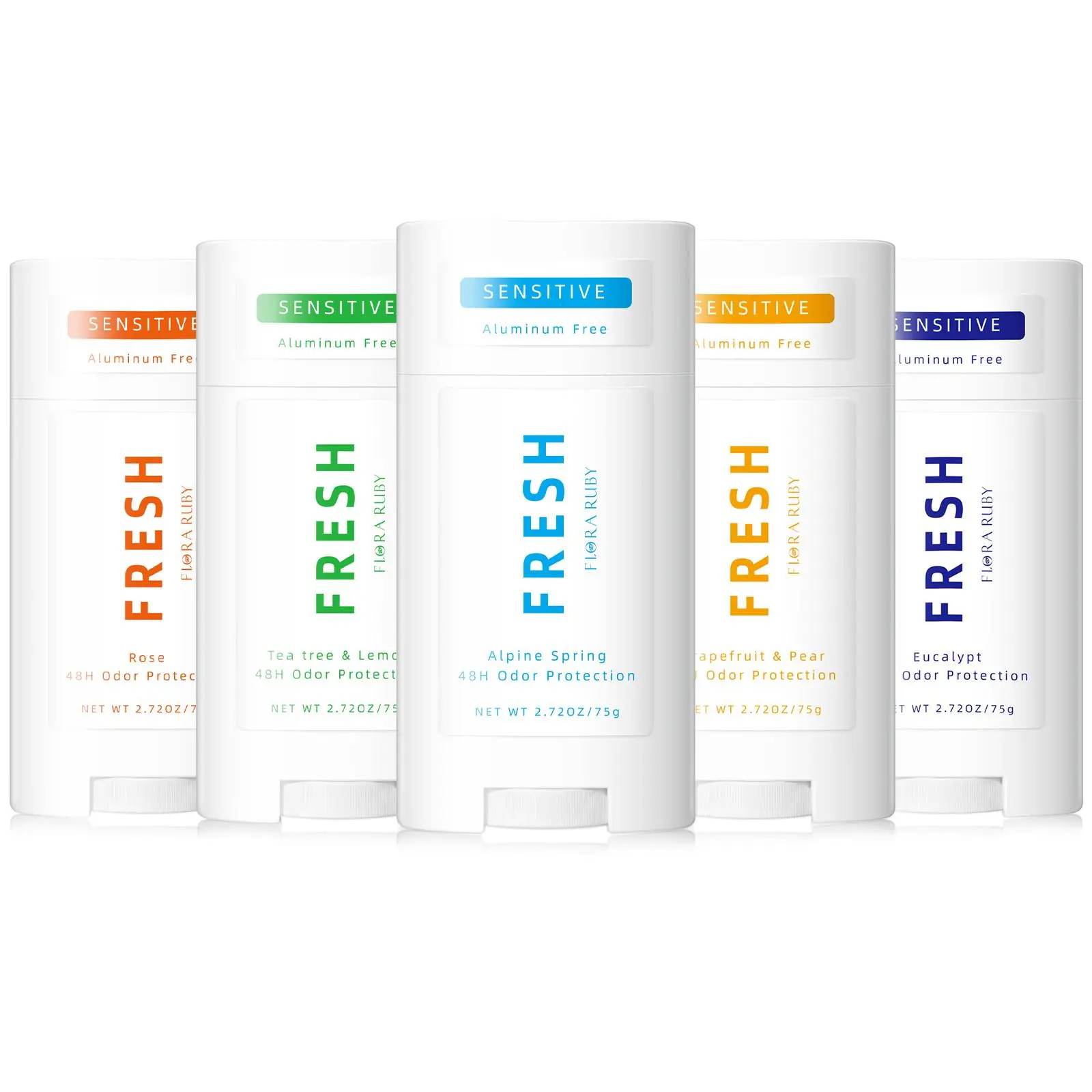Natural Deodorant, Long-lasting Freshness Deodorant, Aluminum-free Fresh Series Deodorant for Men and Women, Body Care