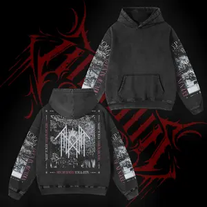 Retro Limited Sleep Token Arcadia Flamingo Hoodie Washed Heavy Metal, Sleep Token Merch, Rock Band Oversized Heavyweight Cotton Washed Hoodie Gift For Rock Music Lover, Gift For Fan.