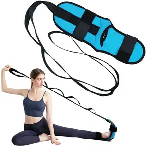 Fascia Stretcher & Plantar Fasciitis Stretcher - Calf and Foot Stretcher for Relieving Plantar Fasciitis, Achilles, Hamstring, Heel Spurs&Drop Foot, Adjustable Yoga Strap for Dance&Gymnastics