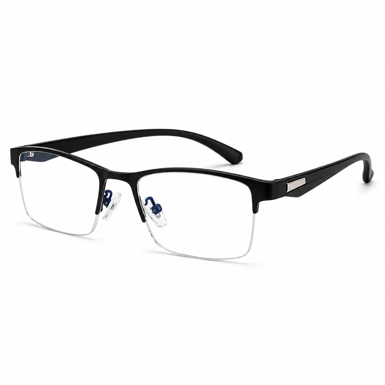 Z&L HOUSE Progressive Multifocal Reading Glasses, Blue Light Filtering & Anti-Glare Clear Lenses, Lightweight TR90 Frame for Men and Women, +1.0 to +3.5 Reading Eyewear Lightweight Durable Glasses