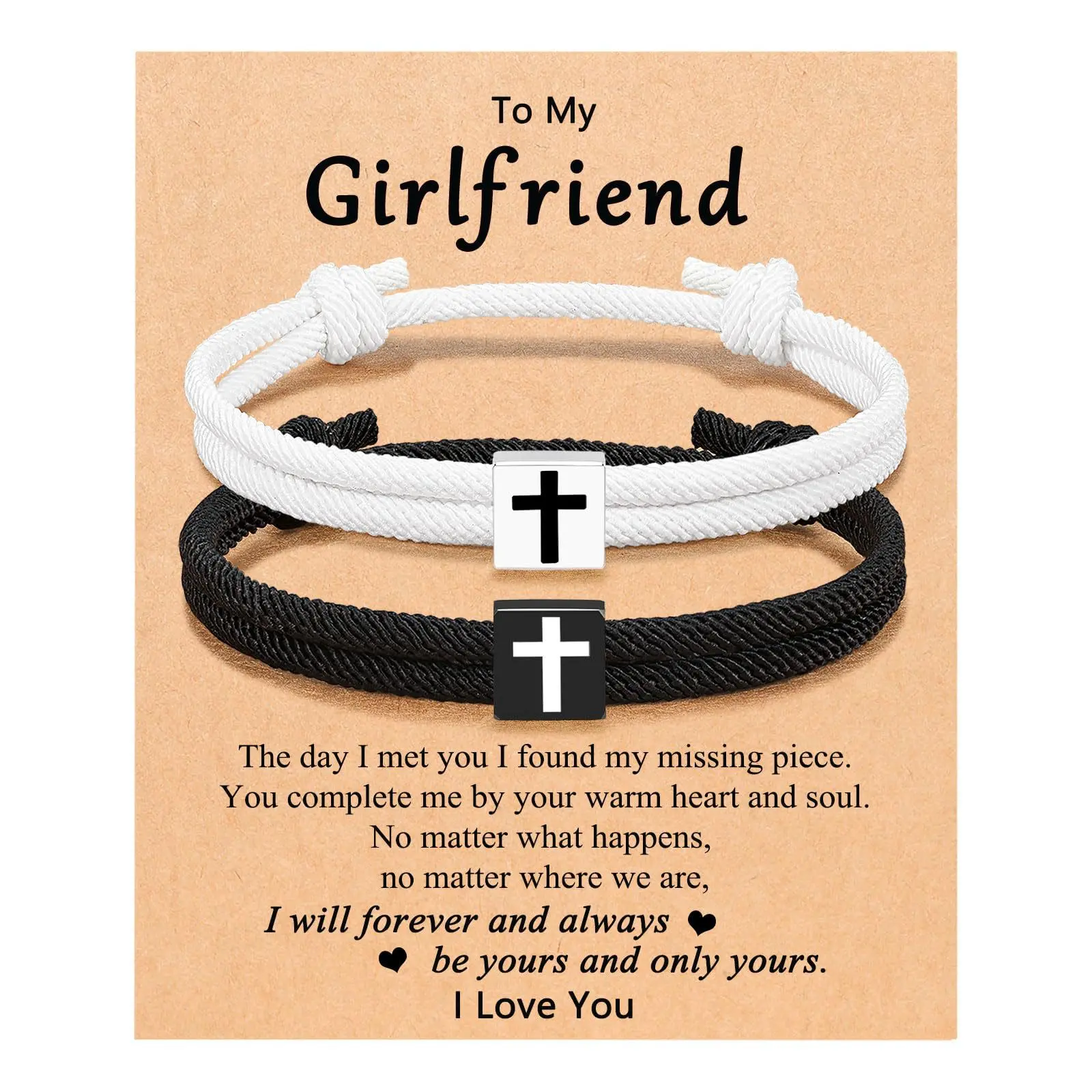 Girlfriend Card+Black and White Milan Ro