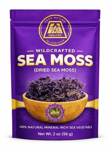 Wildcrafted Purple Sea Moss (Dried) – Natural Mineral-Rich Superfood