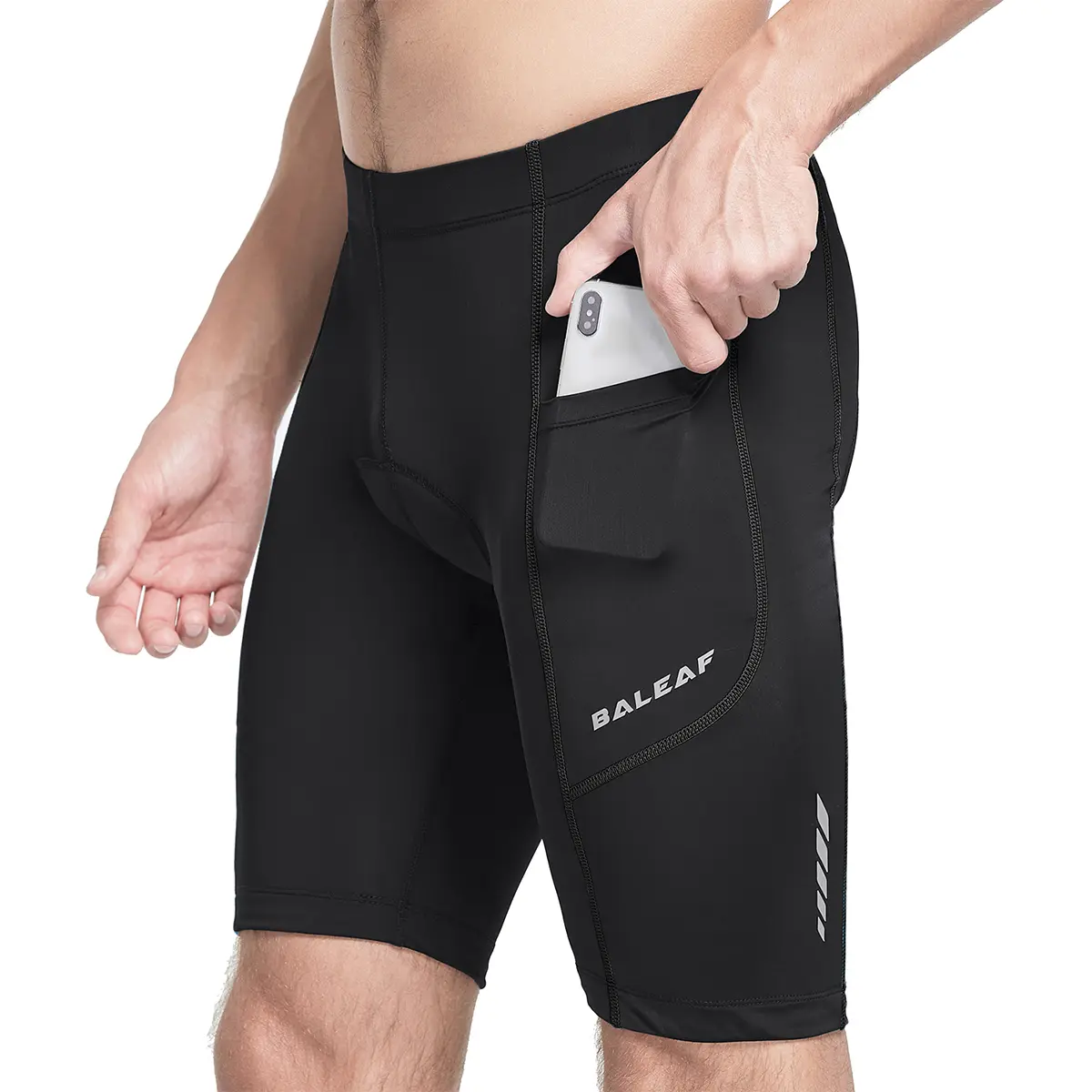 baleaf Men's Padded Bike Shorts Cycling Tights Road Bicycle MTB Accessories Pockets UPF 50+, Biker Shorts, Riding Shorts baleaf Men's Padded Bike Shorts Cycling Tights Road Bicycle MTB Accessories Pockets UPF 50+, Biker Shorts, Riding Shorts