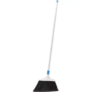 Heavy-Duty Broom, Blue and White