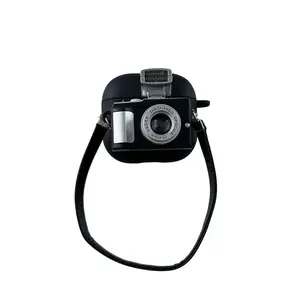 New Creative Retro Flash Camera AirPods Pro Case, Anti-Drop Protective Cover for Apple Wireless Earbuds, Stylish Design for Men & Women