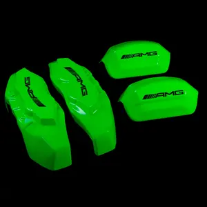Brake Caliper Covers for Mercedes-Benz C43 2015-2018 – AMG Style in Green Color – Set of 4 + Warranty