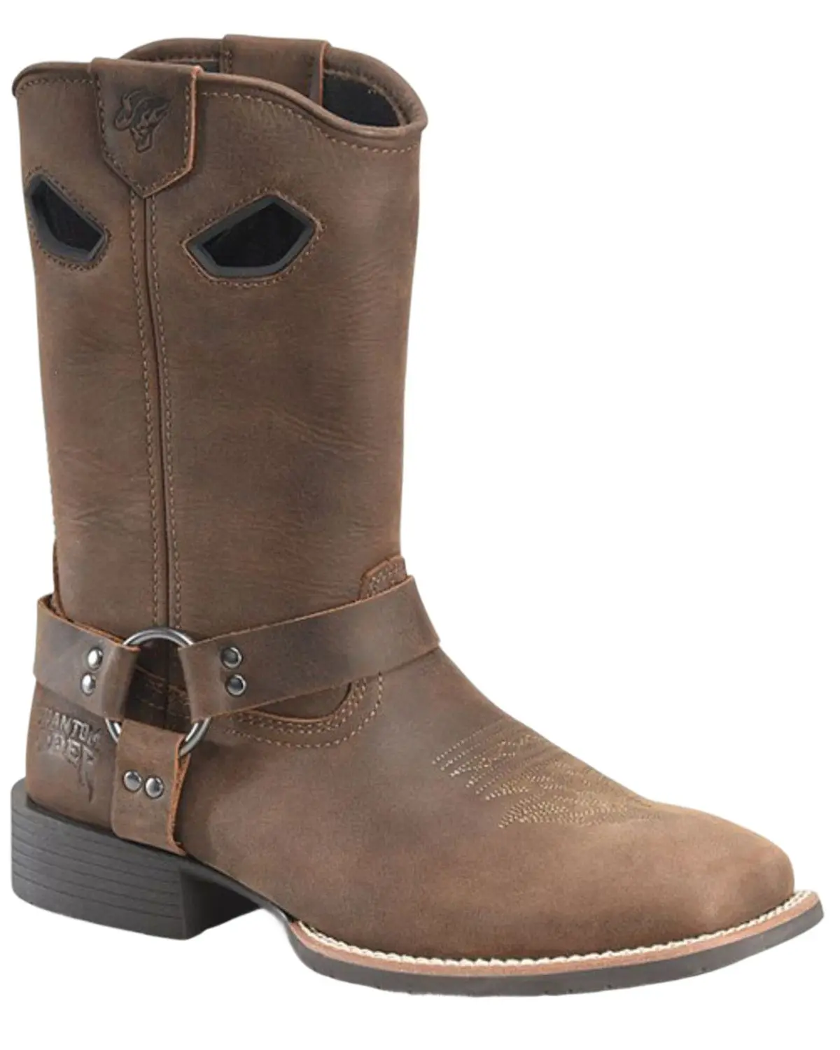 Double H Men's Men'S Kelliher Motorcycle Boot Broad Square Toe - Ph5022