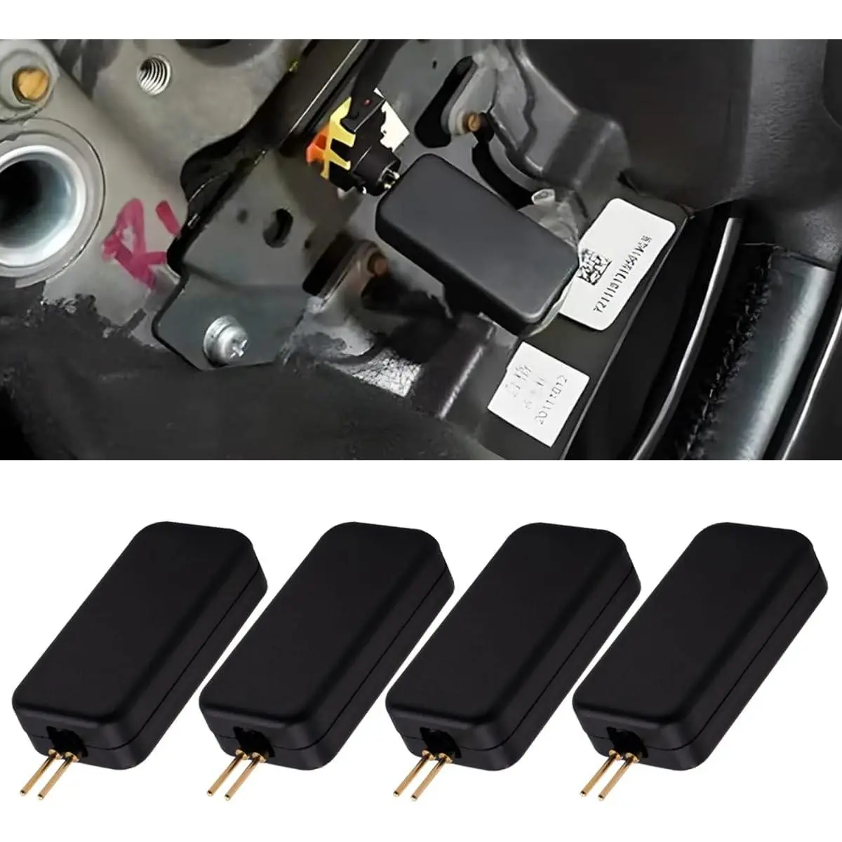 4PCS Universal Car SRS Airbag Simulator Tester, Airbag Bypass Resistor, Fault Finding Maintenance & Repair Tool for SUVs, Trucks, Airbag Tester
