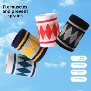 Sports Wristbands for Working Out Wrist Support Basketball Badminton Tennis Fitness Elastic Compression Wristbands
