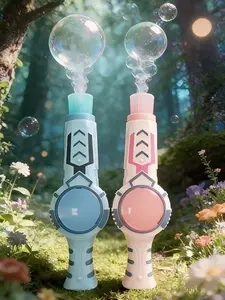 Dreamy Smoky Bubble Machine - A Must-have Toy for Summer Playtime. Ideal for beaches, parties, and outdoor events. It helps mothers liberate themselves while allowing children to play more safely.