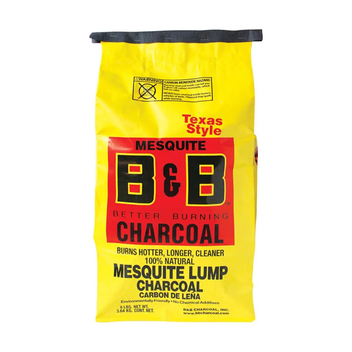 B&B Charcoal Organic Mesquite Lump Charcoal - 8 lbs