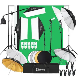 Umbrella Photography Lighting Kit,Soft Light Box Soft Umbrella Plus Five-In-One Reflector Set, Reflective Umbrella Lights Photography Kit for Portrait Studio Video Recording, Filming, Podcast