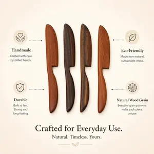 Classic Handmade Butter Spreader, Cherry or Walnut Hardwood Kitchen Utensil, Charcuterie Board Tool