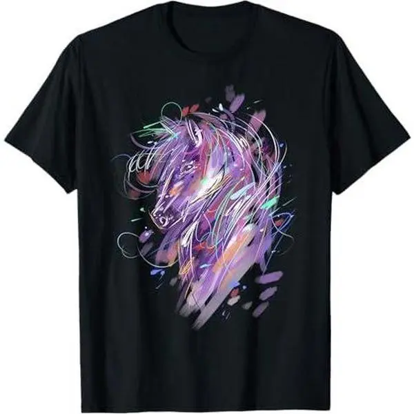 Horse Shirt Women Girls Horseback Riding Horse Lover T-Shirt