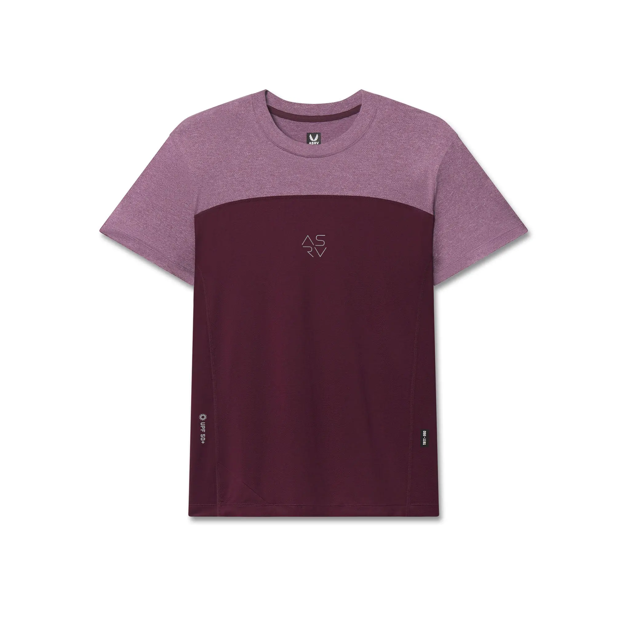 1191. AEROSILVER® UPF50+ Run Tee - Merlot