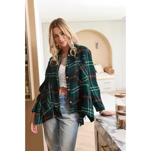 Carrington Plaid Pattern Shirt