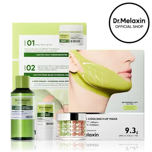 [Dr.Melaxin Official] CACTOX Essential 5-Step Pore Tightening Starter Set with Cactus Cooling Reduce Puffiness & Pore Tightening for Visible Skin Repair