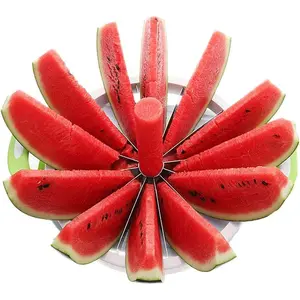 Melon Slicer Multifunctional Handheld Round Divider Watermelon  Fruits  Slicing Kitchen Tools
