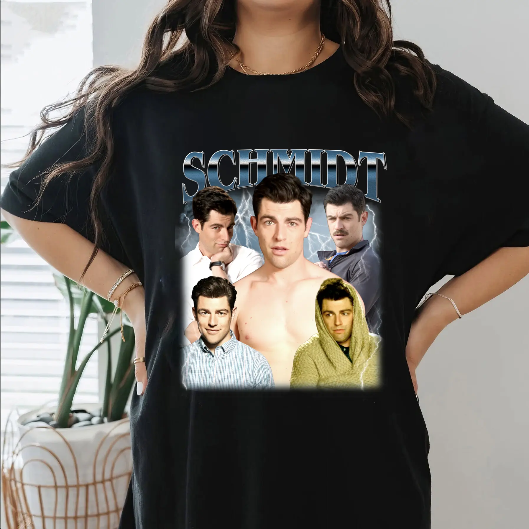 Limited Schmidt New Girl Vintage Shirt Gift for Woman anda Man