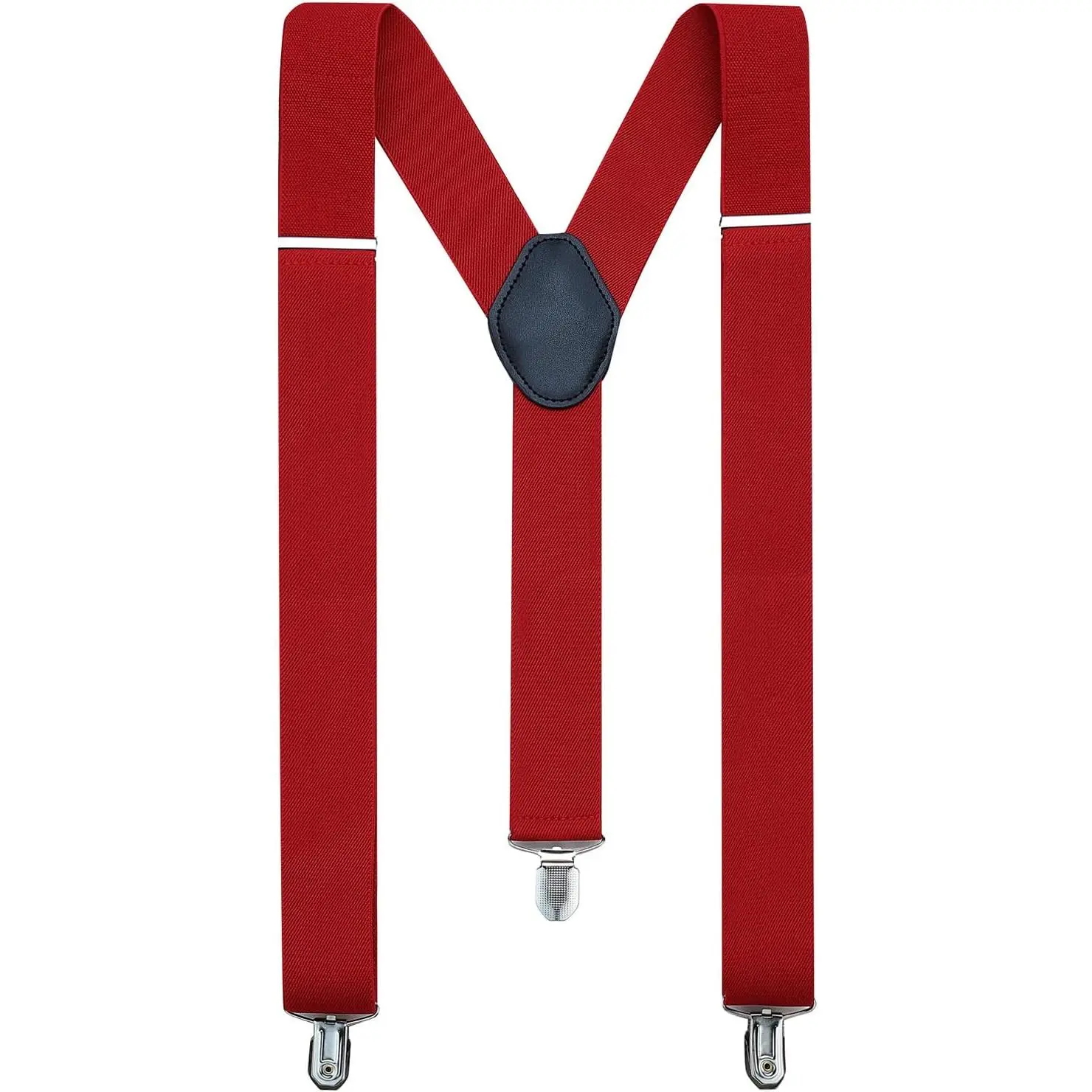 Suspenders for Men Heavy Duty Tuxedo Dress Pants 1.4 inch Solid Adjustable Elastic Y  Mens Suspenders for Jeans