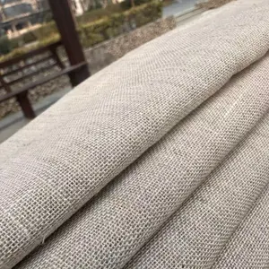 Luxury Unbleached Linen Fabric, DIY Handmade Material for Home Textiles and Clothing, Minimalist Elegant Style, High-End Decoration