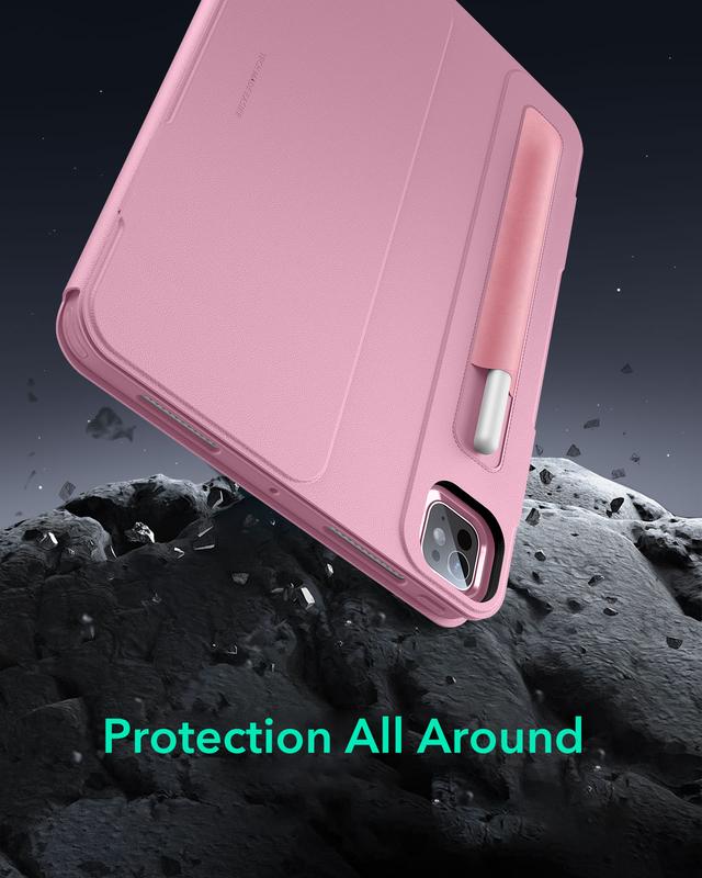 ESR for iPad A16/10th Gen Case, iPad Air 11/13 inch Case, Pro 11/13 inch case, Air 5th/4th Case, Removable Magnetic Cover, Ultra-Stable Case with Pencil Holder, 9 Standing Angles, Shift Series
