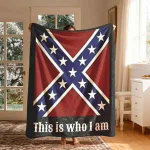 Southern Federal Flannel Blanket, Large Size, Soft Lightweight Warm, Perfect for Bed Sofa Office Camping Travel, Valentine's Day Gift, Multifunctional Blanket, Throw Blanket