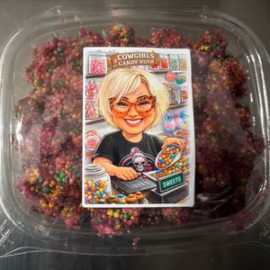 Cowgirls Candy Rush Passion Fruit Sweet/Sour Nerdz Clusters