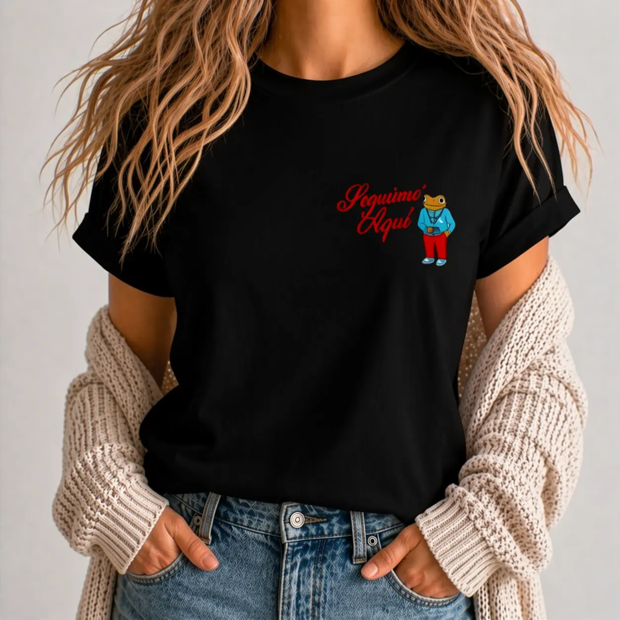 Funny Frog Reggaeton Perreo Babe T Shirt, Puerto Rican DTMF Inspired Graphic Tee, Humorous Streetwear Unisex Top summerwins