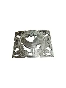 Rooster Western Style Cowboy Belt Buckle Hebilla Vaquera Gallo